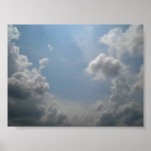Wolken Poster (Vorne)