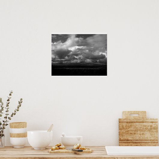 Wolken Poster (Küche)