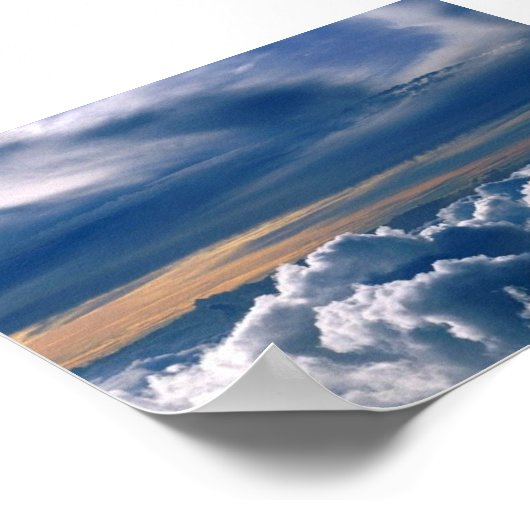 Wolken Poster (Ecke)