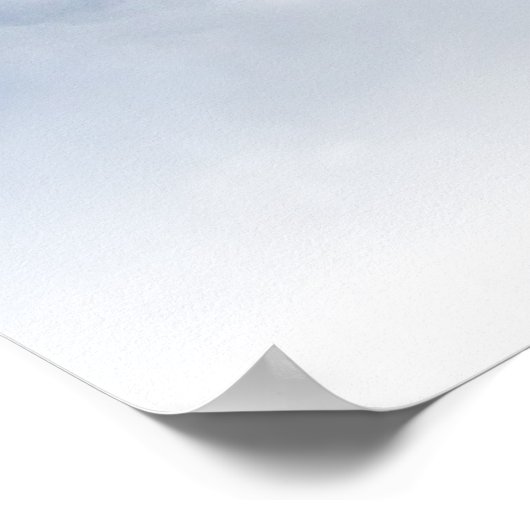 Wolken Poster (Ecke)