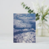 Wolken Postkarte (Stehend Vorderseite)