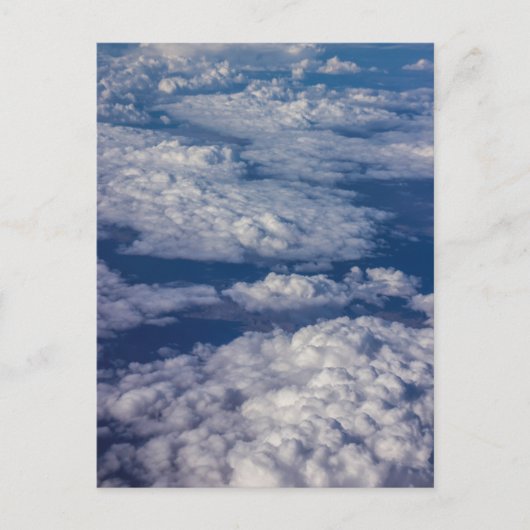 Wolken Postkarte (Vorderseite)