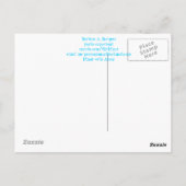 Wolken Postkarte (Rückseite)