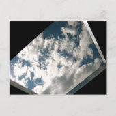 Wolken Postkarte (Vorderseite)