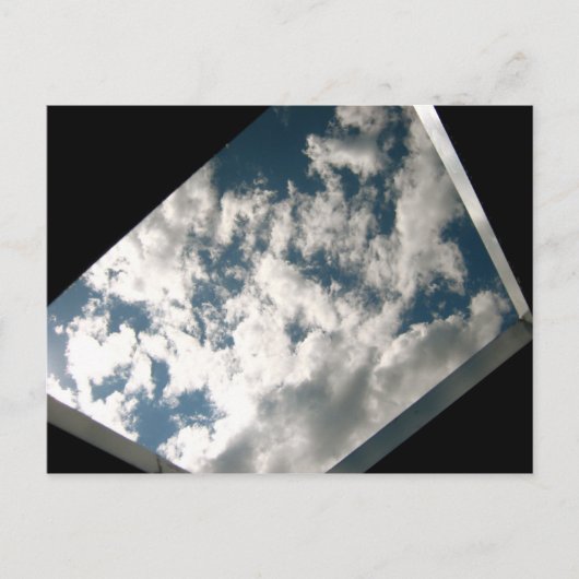 Wolken Postkarte (Vorderseite)