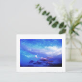 Wolken Postkarte (Stehend Vorderseite)