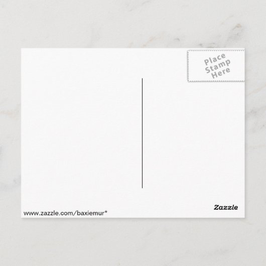 Wolken Postkarte (Rückseite)