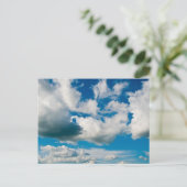 Wolken/Postkarte Postkarte (Stehend Vorderseite)
