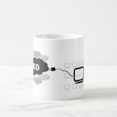 Wolken-rechnenTasse Kaffeetasse (Mittel)