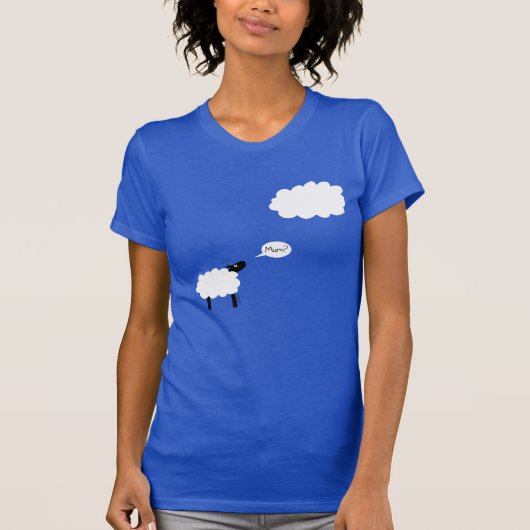 Wolken-Schafe T-Shirt (Vorderseite)