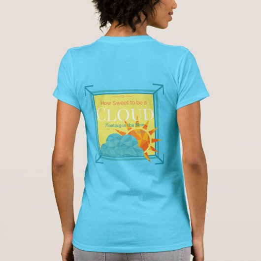 Wolken-Schatten T-Shirt (Rückseite)