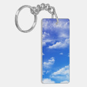 Wolken Schlüsselanhänger (Vorderseite links)