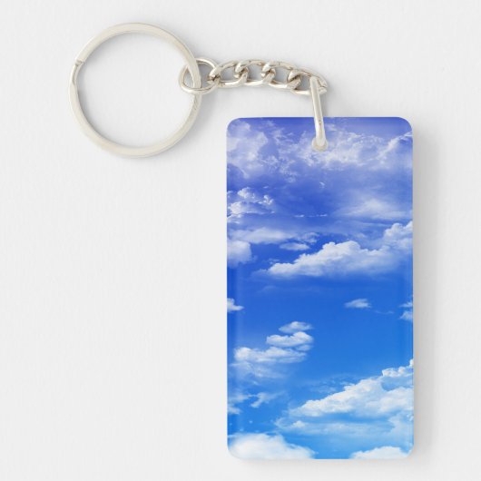 Wolken Schlüsselanhänger (Vorderseite)