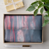 Wolken Schöner Pink White Blue Sky Seidenpapier (Geschenk)