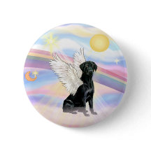 Wolken - Schwarzer Labrador Retriever Angel