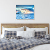 Wolken-Seascape Leinwanddruck (Insitu (Schlafzimmer))