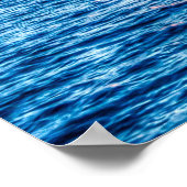 Wolken-Seascape Poster (Ecke)