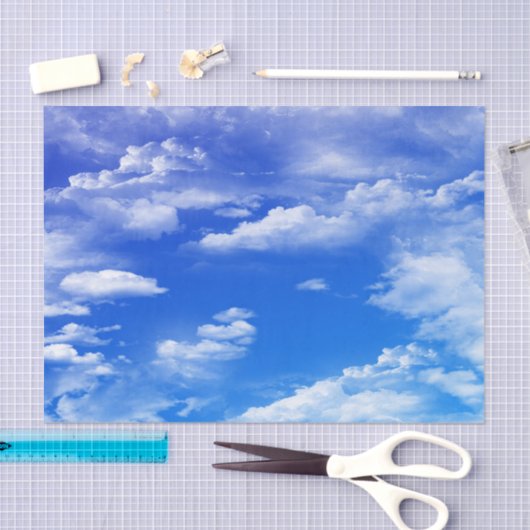 Wolken Seidenpapier (Handwerk)