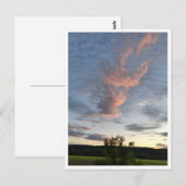 Wolken sind magisch postkarte (Vorne/Hinten)