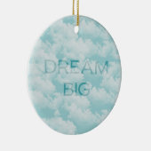 Wolken Sky Inspiration Traum Big Keramikornament (Rechts)