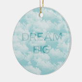 Wolken Sky Inspiration Traum Big Keramikornament (Links)