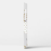 Wolken, Sonne und Mond, minimalistisches Muster. Case-Mate iPhone Hülle (Rückseite / Links)