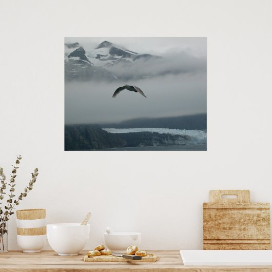 Wolken steigen poster (Küche)