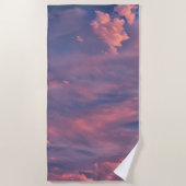 Wolken Strandtuch (Vorderseite)