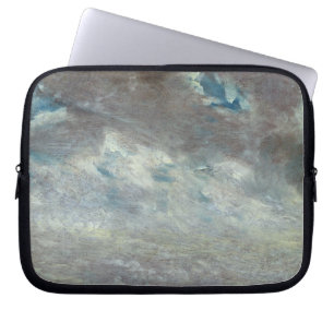 Wolken-Studie, 1821 (Öl auf Papier an Bord) Laptopschutzhülle