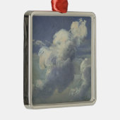 Wolken-Studie, 1832 Ornament Aus Metall (Rechts)