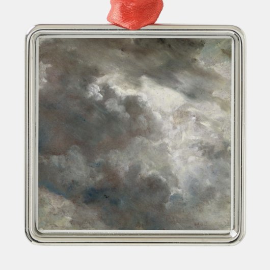 Wolken-Studie John Constables |, 1821 (Öl auf Silbernes Ornament (Vorne)