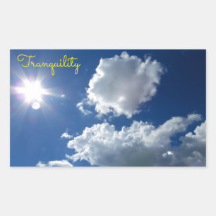 Wolken Sunstar Sonnenburg Ruhe Sticker