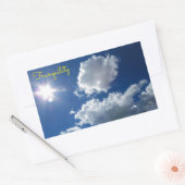 Wolken Sunstar Sonnenburg Ruhe Sticker (Umschlag)