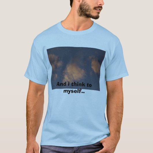 Wolken T-Shirt (Vorderseite)