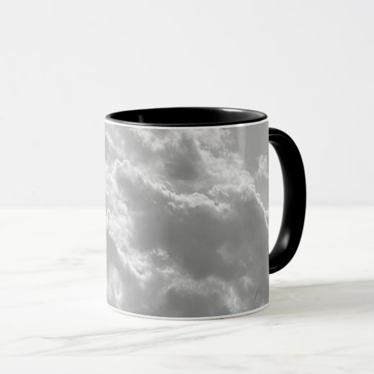 „Wolken“ Tasse (VorderseiteRechts)