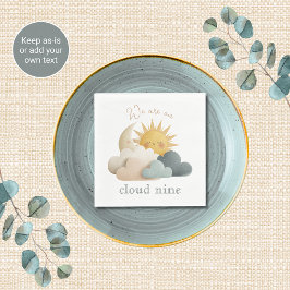Wolken Thema Baby Shower Servietten