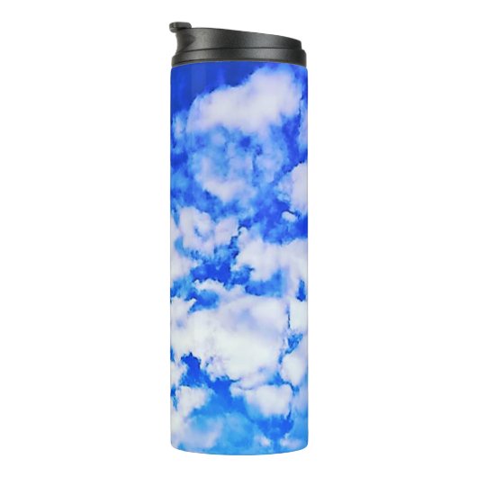 Wolken Thermosbecher (Nach rechts gedreht)
