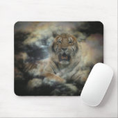 Wolken-Tiger Mousepad (Mit Mouse)