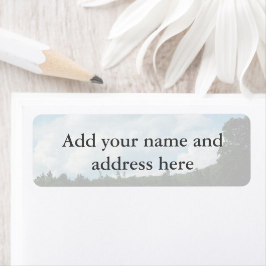 Wolken treffen Bäume (Insitu)