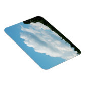 Wolken treffen Bäume Magnet (Rechte Seite)