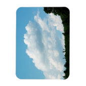 Wolken treffen Bäume Magnet (Vertikal)