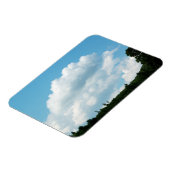 Wolken treffen Bäume Magnet (Linke Seite)