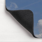 Wolken u. blauer Himmel-Mausunterlage Mousepad (Ecke)