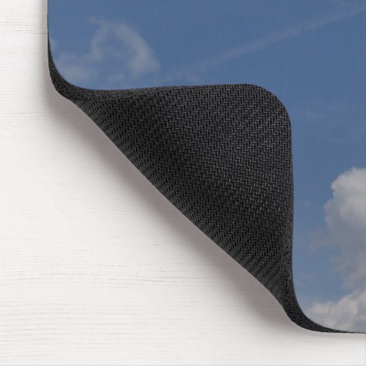 Wolken u. blauer Himmel-Mausunterlage Mousepad (Ecke)