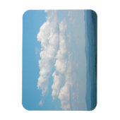 Wolken über Bergen Magnet (Vertikal)