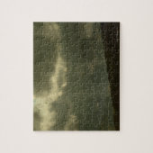 Wolken über Bergen Puzzle (Vertikal)