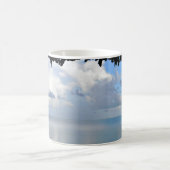 Wolken über Bora Bora Kaffeetasse (Mittel)