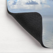 Wolken über Bora Bora Mousepad (Ecke)