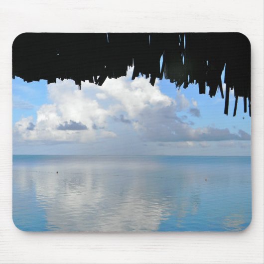 Wolken über Bora Bora Mousepad (Vorne)