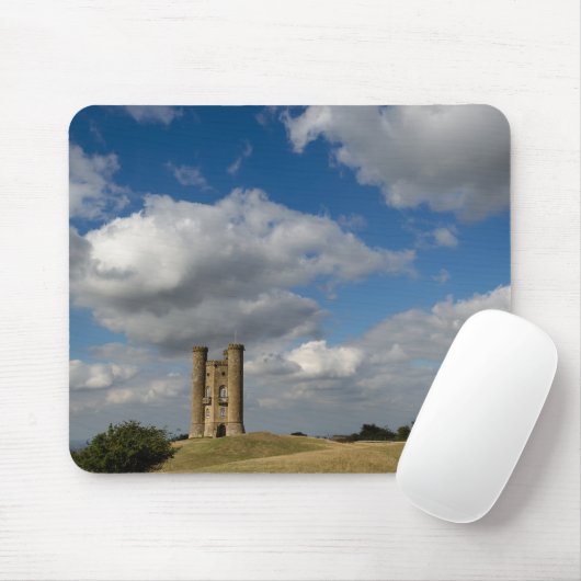 Wolken über Broadway-Turm, Cotswolds mousepad (Mit Mouse)